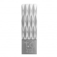 Флеш-накопичувач USB 4GB T&G 103 Metal Series Silver (TG103-4G)