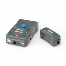 Тестер кабельний Cablexpert NCT-2 для UTP, STP, USB кабеля