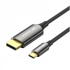 Кабель Vention USB Type-C - DisplayPort (M/M), 2 м, Black (CRFBH)