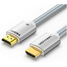 Кабель Vention HDMI - HDMI V 2.1 (M/M), 1 м, Silver (ALCIF)