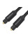 Кабель оптоволоконний Vention Optical Toslink, 1 m, Black (BAEBF)