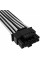 Кабель-перехідник Corsair Premium Individually Sleeved 12+4pin PCIe Gen 5 12VHPWR 600W cable, Type 4, WHITE/BLACK (CP-8920333)