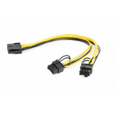 Кабель живлення Cablexpert (CC-PSU-85) 2 x male 6+2 pin - 8 pin, 0.3 м