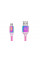 Кабель REAL-EL Premium USB - micro USB (M/M), 1 м, Rainbow (EL123500052)