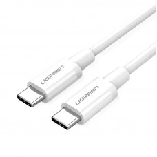 Кабель Ugreen US264 USB-C - USB-C, 1м, White (60519)