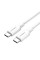 Кабель Ugreen US264 USB-C - USB-C, 1м, White (60519)