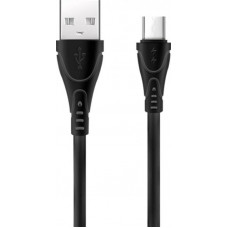 Кабель XoKo SC-112m USB-MicroUSB, 1 м Black (XK-SC-112m-BK)