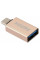 Адаптер Remax Glance USB-USB Type-C RA-OTG1 Gold (6954851289753)