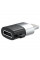 Адаптер XO NB149B micro USB-Lightning (F/M) Black (XO-NB149B-BK)