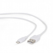 Кабель Cablexpert (CC-USB2-AMLM-W-0.5M), USB2.0 BM - Lightning, 0.5м, білий