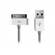 Кабель Atcom Data USB - Apple 30-pin (M/M), Iphone 3G/3GS/4 /4S Ipad, 1.8 м, білий (11206)