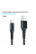 Кабель Grand-X USB-USB Type-C, 3A, 1.2м, Fast Сharge, Black (FC-12B)