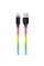 Кабель ColorWay USB - USB Type-C (M/M), 2.4 А, 1 м, Multicolor (CW-CBUC018-MC)