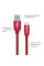 Кабель ColorWay USB - micro USB (M/M), 2.4 А, 2 м, Red (CW-CBUM009-RD)