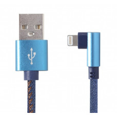 Кабель Cablexpert USB - Lightning (M/M), преміум, 1 м, синій (CC-USB2J-AMLML-1M-BL)