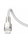 Кабель Baseus Cafule Metal USB-C-Lightning, 1м White (6953156202078)