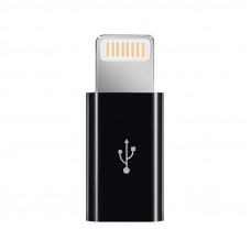 Адаптер XoKo AC-030 microUSB-Lightning Black (XK-AC030-BK)