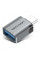 Адаптер Vention USB Type-C AM - USB 3.0 AF Gray (CDQH0)