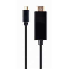 Кабель Cablexpert USB Type-C - HDMI (M/M), 2 м, чорний (A-CM-HDMIM-02)