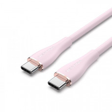 Кабель Vention USB Type-C - USB Type-C (M/M), 1 м, Pink (TAWPF)