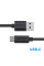 Кабель Choetech USB - USB Type-C (M/M), 1 м, Black (AC0002)