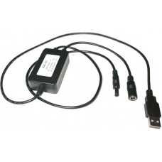 USB адаптер XoKo USB-DC 9/12В 0.7м Black (XK-DC-DC-12)