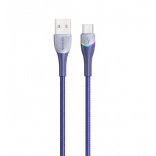 Кабель Usams US-SJ542 USB - USB Type-C, 1.2 м, Blue (SJ542USB02)