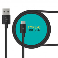 Кабель Piko CB-UT12 USB-USB Type-C 2м Black (1283126493850)