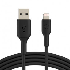 Кабель Belkin PVC USB - Lightning 1м Black (CAA001BT1MBK)