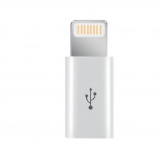 Адаптер XoKo AC-030 microUSB-Lightning White (XK-AC030-WH)