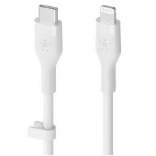 Кабель Belkin BoostCharge Flex USB Type-C - Lightning, 2 м, White (CAA009bt2MWH) OEM