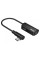 Адаптер Baseus L45 USB Type-C - USB Type-C + 3.5 мм (M/F+F), 0.1 м, чорний (CATL45-01)