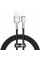 Кабель Baseus Cafule Metal USB-Lightning, 2.4A, 1м Black (6953156202245)