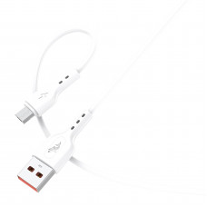 Кабель SkyDolphin S66V USB - micro USB (M/M), 1 м, White (SDUSB-000651)