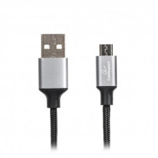 Кабель Cablexpert (CCPB-M-USB-09BK) USB 2.0 A - microUSB, премиум, 1м, чорний