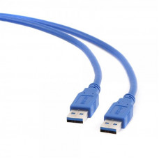 Кабель Maxxter (U-AMAM3-0.5m) USB3.0 - USB3.0, 0.5м, синій