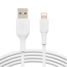 Кабель Belkin PVC USB - Lightning (M/M), 2 м, White (CAA001BT2MWH)