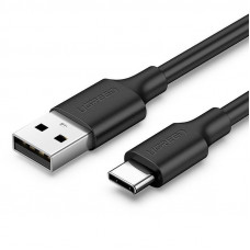 Кабель Ugreen US287 USB - USB Type-C, 1.5 м, Black (60117)