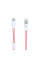 Кабель Remax RC-025t Gemini USB - Lightning + micro USB (M/M), 1 м, Pink (6954851251286)