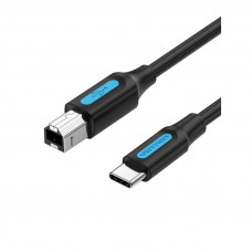 Кабель Vention USB Type-C - USB Type-B, 1.5 m, Black (CADBG)