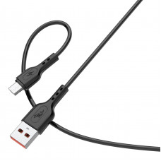 Кабель SkyDolphin S66V USB - micro USB (M/M), 1 м, Black (SDUSB-000652)