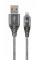 Кабель Cablexpert USB - Lightning (M/M), преміум, 1 м, сірий (CC-USB2B-AMLM-1M-WB2)