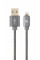 Кабель Cablexpert USB - Lightning (M/M), преміум, 1 м, сірий (CC-USB2S-AMLM-1M-BG)