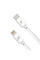 Кабель Grand-X USB-C-Lightning, Power Delivery, 20W, 1м, White (CL-07)