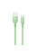 Кабель ColorWay USB - micro USB (M/M), soft silicone, 2.4 А, 1 м, Green (CW-CBUM042-GR)