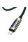 Кабель Baseus Display Fast Charging USB-C-Lightning, 20W, 1м Green (CATLSK-06)
