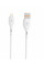 Кабель SkyDolphin S22L Soft Silicone USB - Lightning (M/M), 1 м, White (USB-000599)