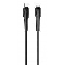 Кабель Usams US-SJ405 USB Type-C - Lightning, 1 м, Black (SJ405USB01)