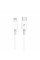 Кабель Grand-X Lightning - USB Type-C 12W, 1м, White (CL-03W)