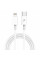 Кабель Grand-X Lightning - USB Type-C 12W, 1м, White (CL-03W)